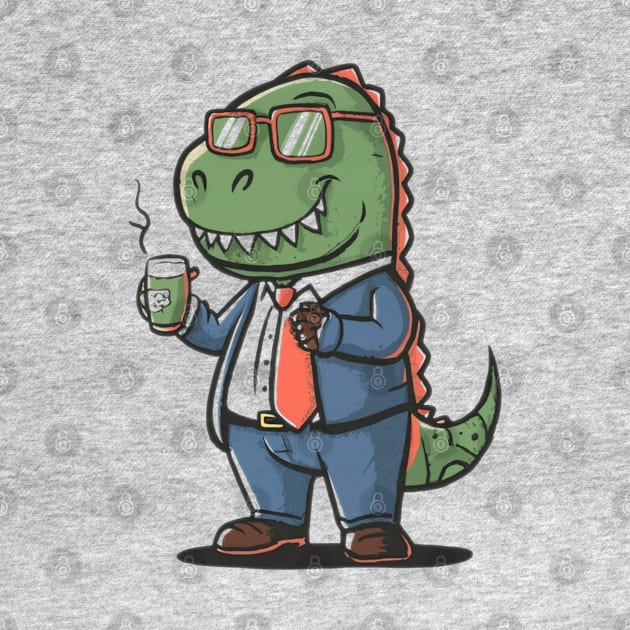 Dino Enterpreneur by Ridzdesign